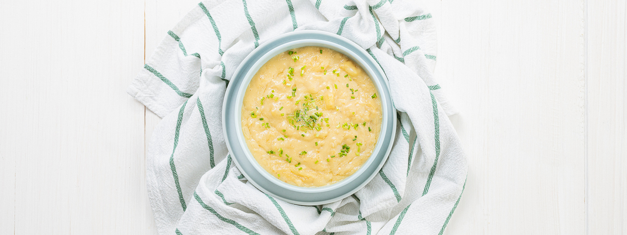 Zemiaková kaša s kapustou